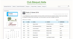 Desktop Screenshot of basquetalella.com